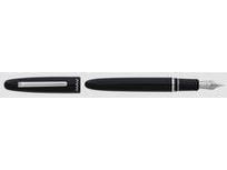 Esterbrook Estie Fountain Pen - Ebony with Silver Trim