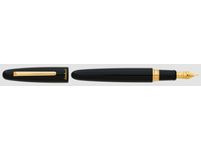 Esterbrook Estie Oversize Fountain Pen - Ebony with Gold Trim