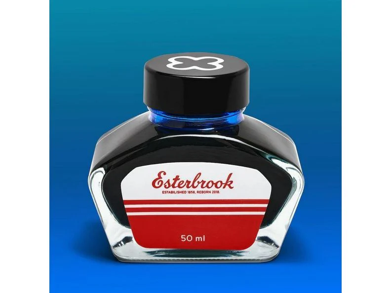 Esterbrook Fountain Pen Ink (50mL) - Shimmer Aqua