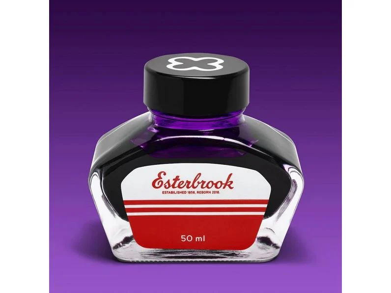 Esterbrook Fountain Pen Ink (50mL) - Shimmer Lilac