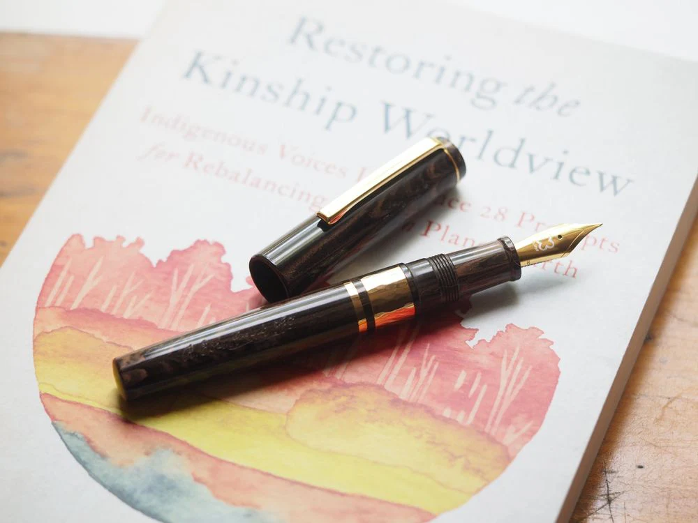 Esterbrook Model J Fountain Pen - Antique Rose Ebonite