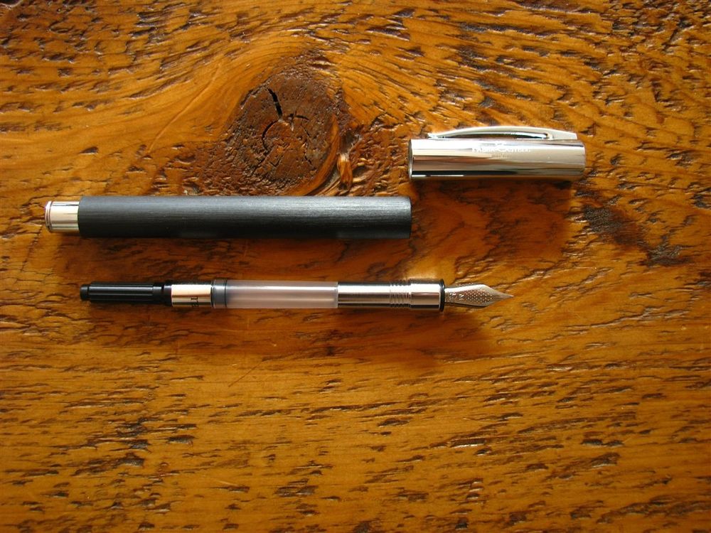 Faber-Castell Ambition Fountain Pen - Black - Image 3