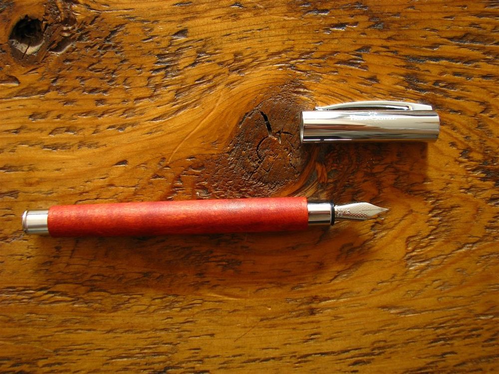 Faber-Castell Ambition Fountain Pen - Pearwood - Image 2