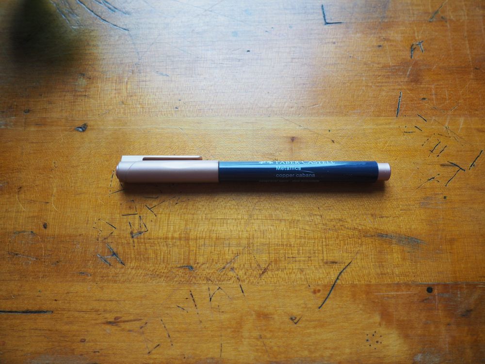 Faber-Castell Metallics Marker - Copper Cabana