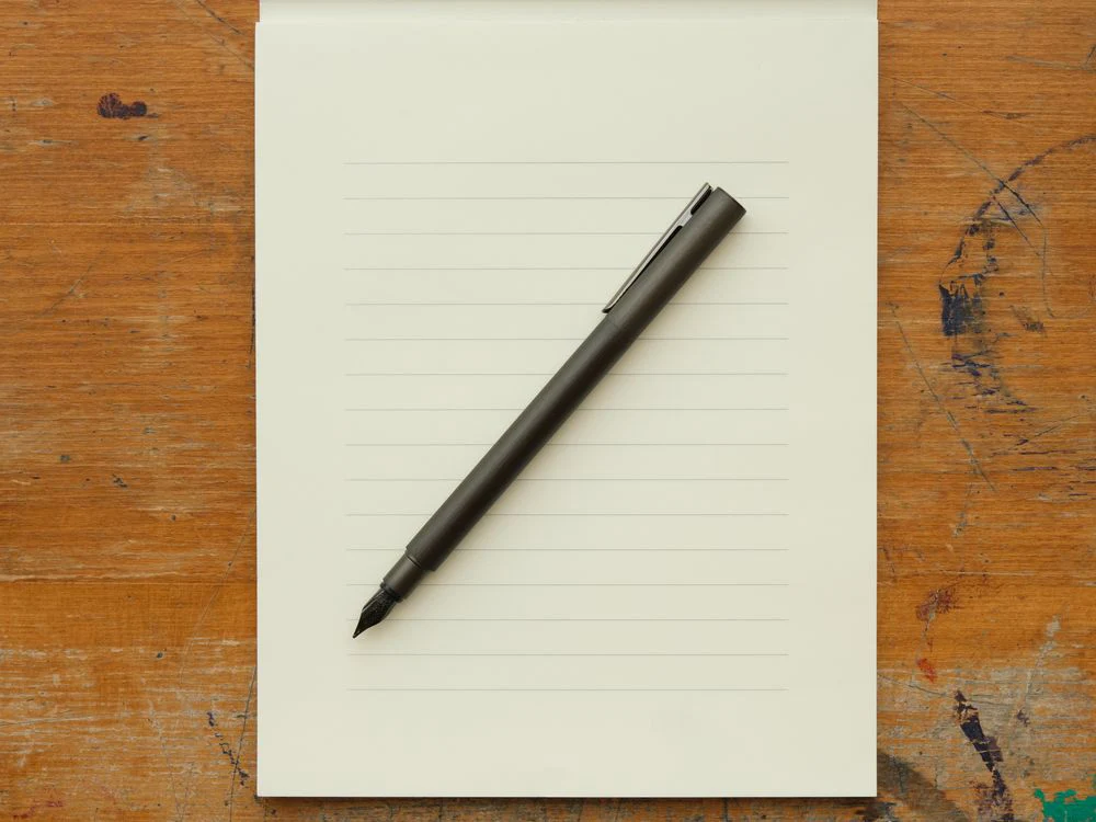Faber Castell Neo-Slim Fountain Pen - Gun Metal - Image 4