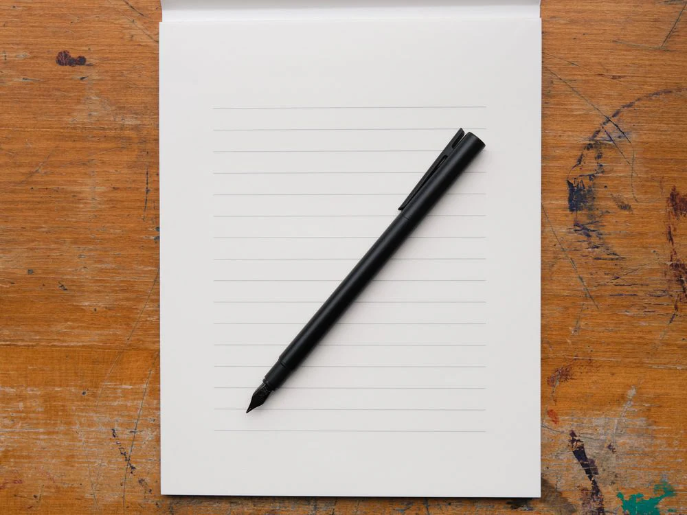 Faber Castell Neo-Slim Fountain Pen - Matte Black - Image 4