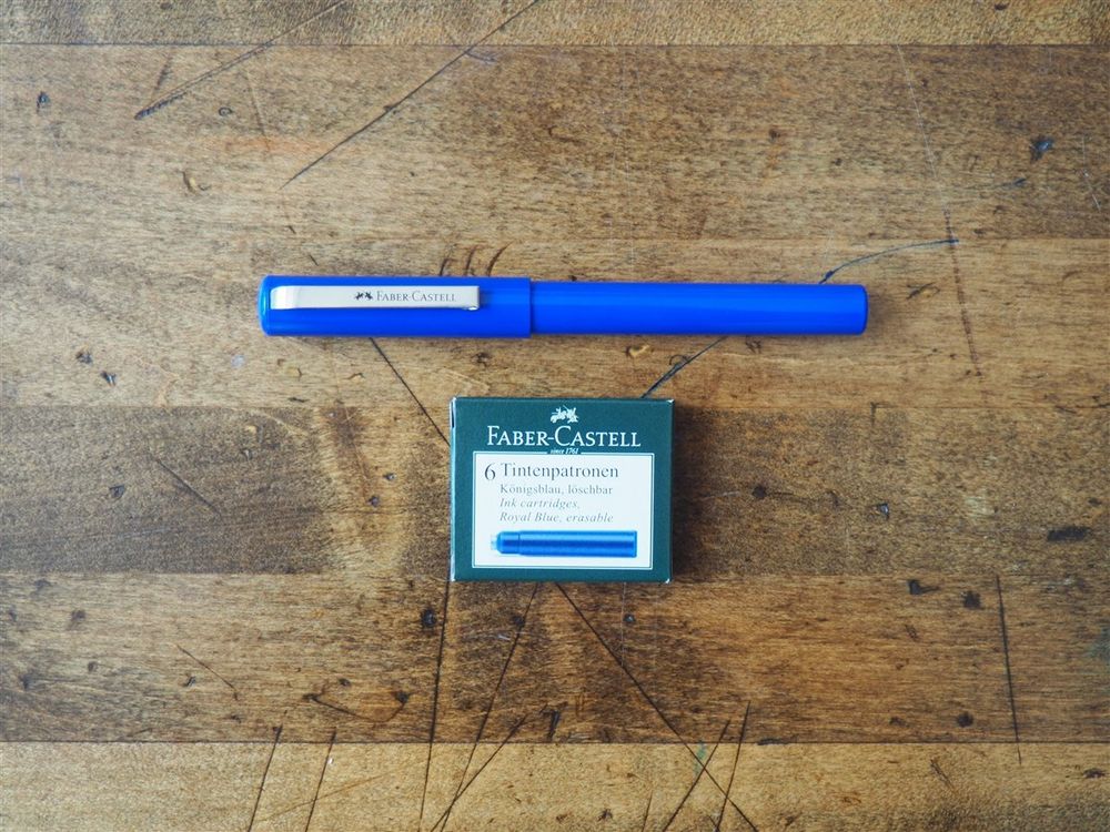 Faber-Castell School Fountain Pen - Blue - Image 2