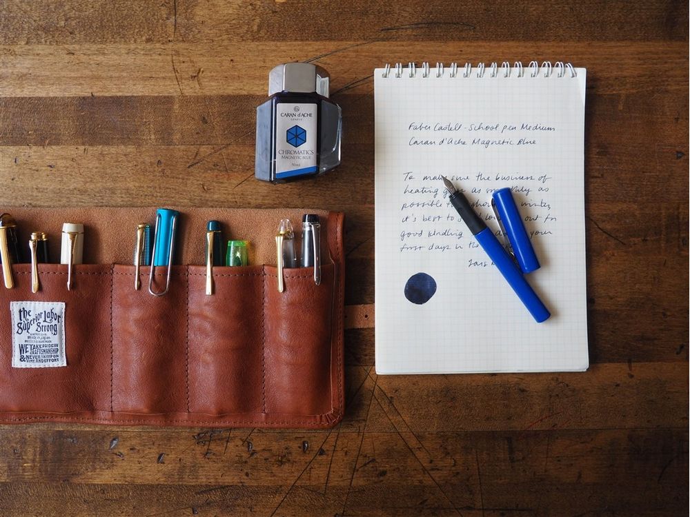 Faber-Castell School Fountain Pen - Blue - Image 5