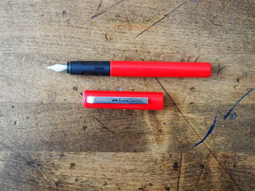 Faber-Castell School Fountain Pen - Red