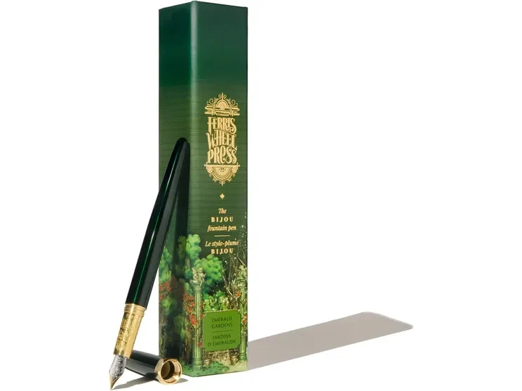 Ferris Wheel Press - Bijou Fountain Pen - Emerald Gardens