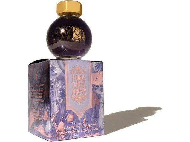 Ferris Wheel Press Fountain Pen Ink (20mL) - FerriTales: Down the Rabbit Hole - Blushing Mushroom