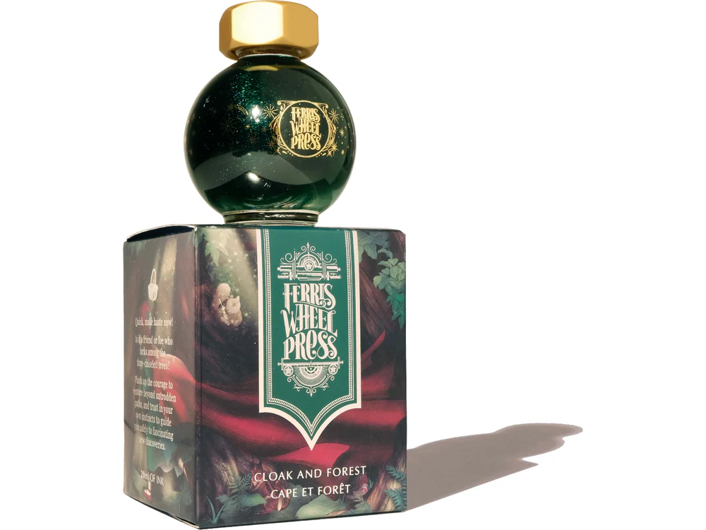 Ferris Wheel Press Fountain Pen Ink (20mL) - FerriTales: Once Upon a Time - Cloak & Forest