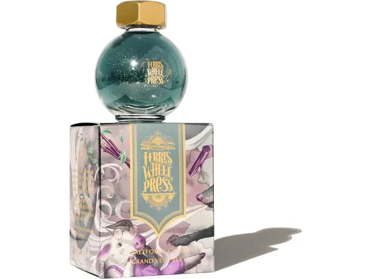 Ferris Wheel Press Fountain Pen Ink (20mL) - FerriTales: The Three Little Pigs - Galeforce Green