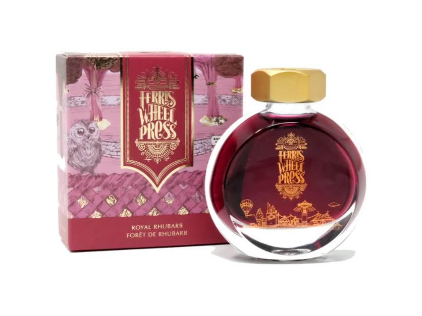 Ferris Wheel Press Fountain Pen Ink (38mL) - Autumn 2020 Series - Royal Rhubarb