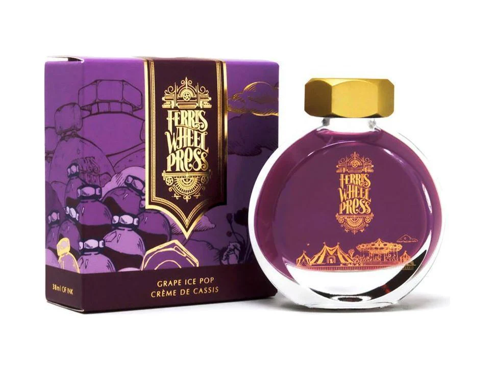 Ferris Wheel Press Fountain Pen Ink (38mL) - Grape Ice Pop
