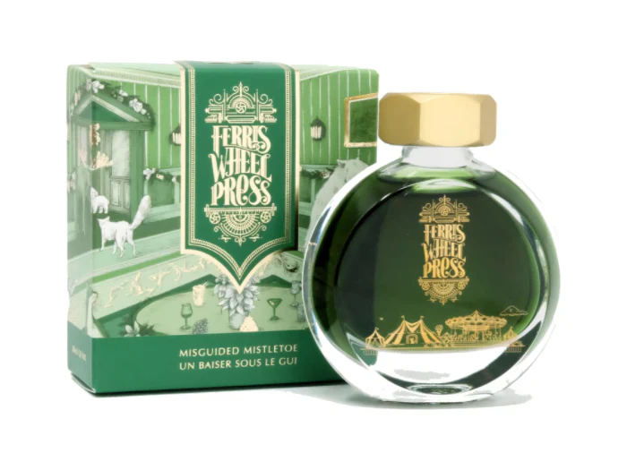 Ferris Wheel Press Fountain Pen Ink (38mL) - Winter 2020 Series - Misguided Mistletoe