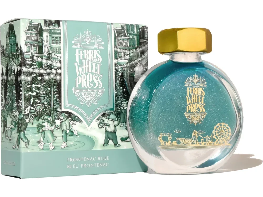 Ferris Wheel Press Fountain Pen Ink (38mL) - Frontenac Blue