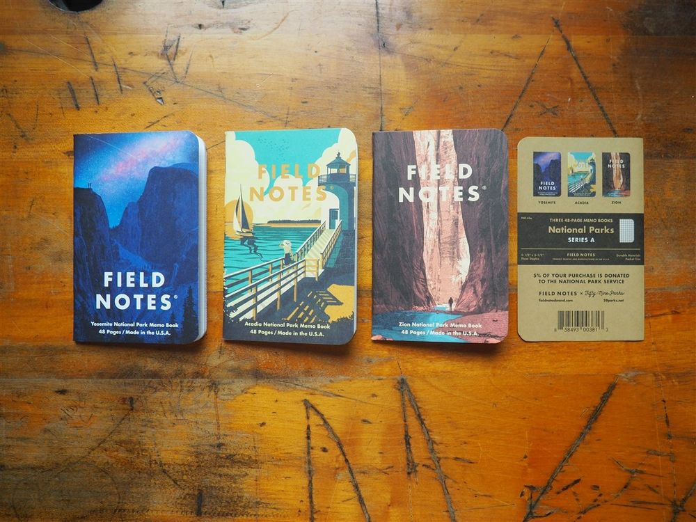 Field Notes - 2019 Summer Limited Edition - National Parks - Series A