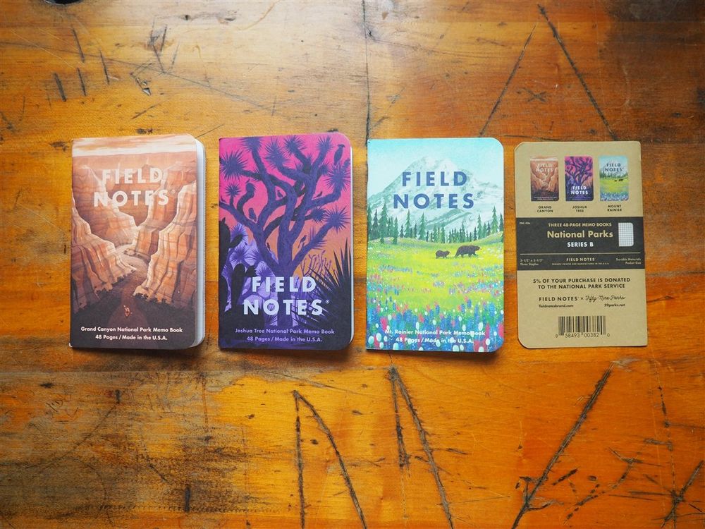 Field Notes - 2019 Summer Limited Edition - National Parks - Series B