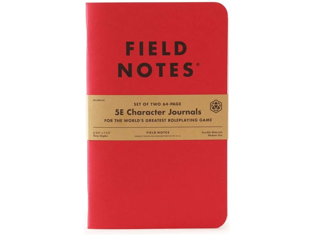Field Notes - 5E Character Journal