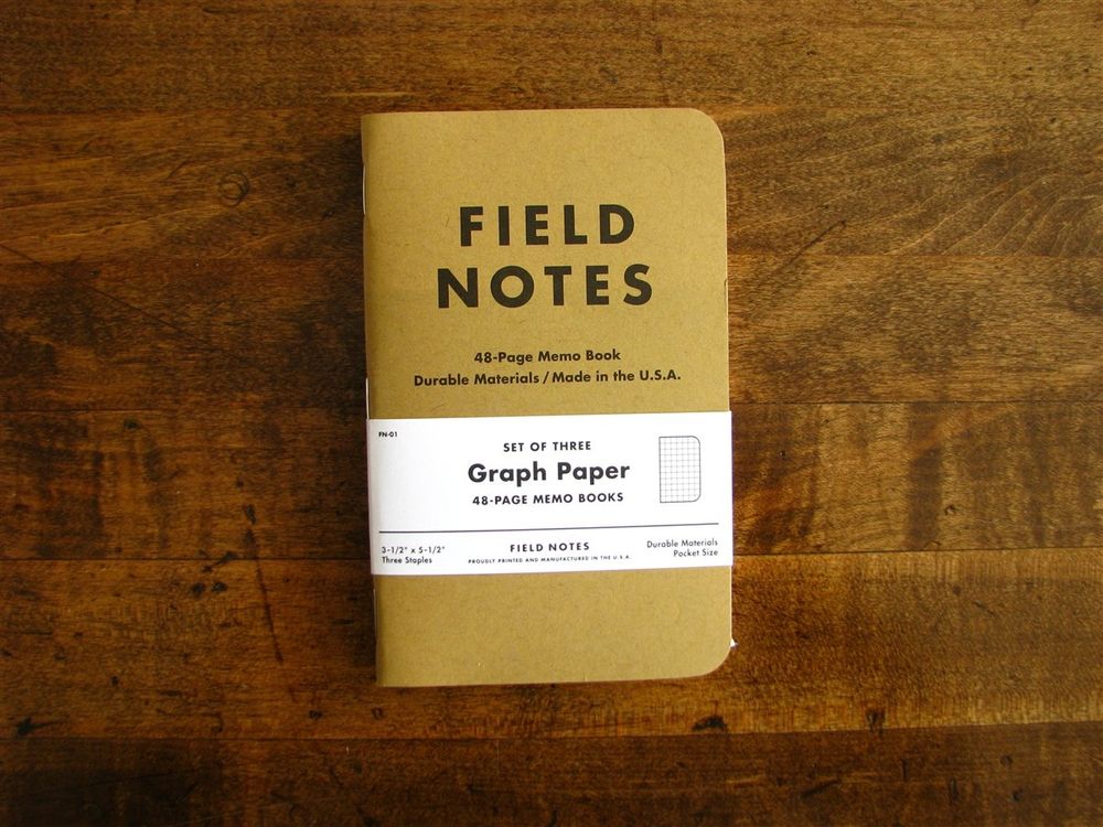 Field Notes - 3-Pack - Original (Grid)