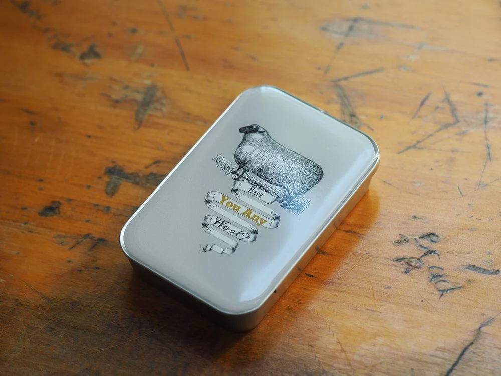 Firefly Notes - Tin - Have You Any Wool Stitch Marker