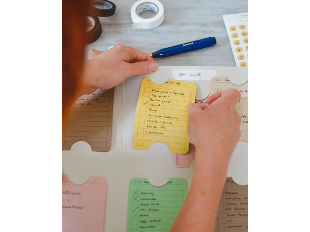Foglietto - Kanban Folder - Pack of 5 - Millefoglie - Image 2