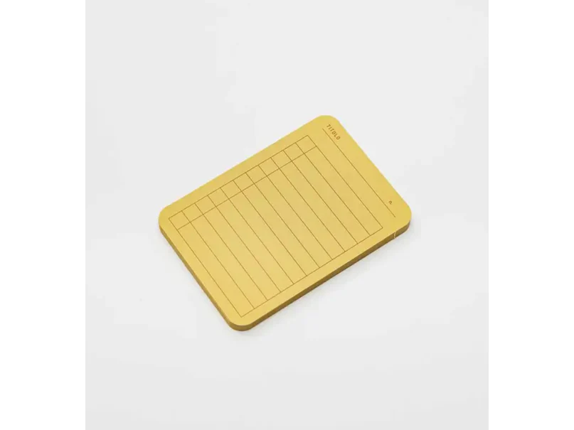 Foglietto - Memo Cards - Deck of 120 - A7 - Organizzazione (Blue/Pink/Yellow) - Image 4