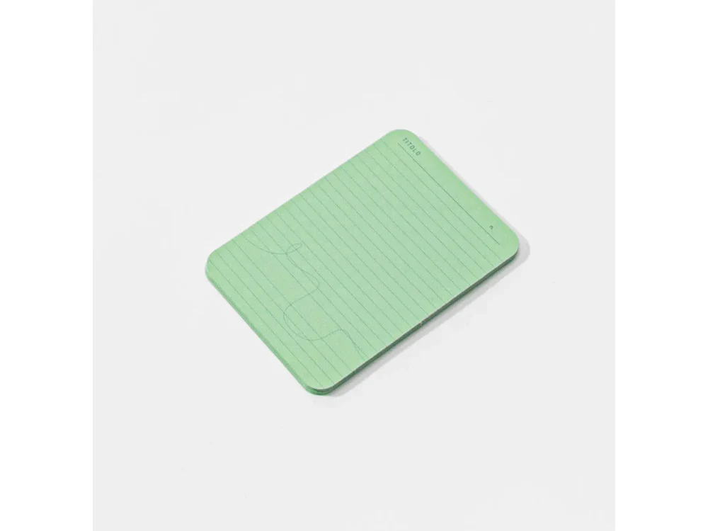 Foglietto - Memo Cards - Deck of 120 - A7 - Verde (Green) - Image 6
