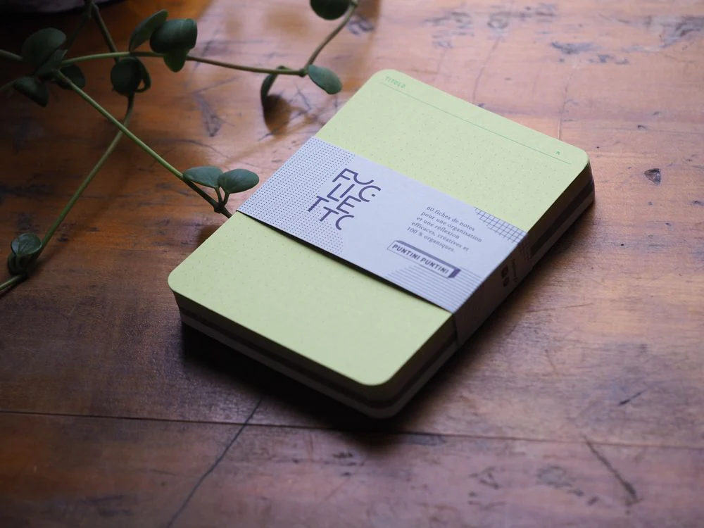 Foglietto - Memo Cards - Deck of 60 - A6 - Puntini Puntini (Green/Beige/Brown/White)