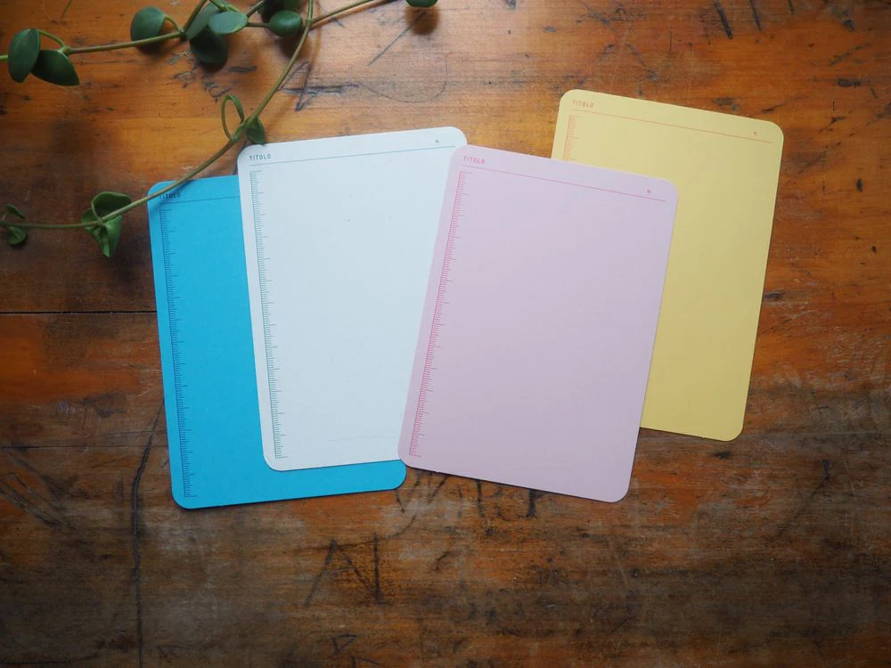 Foglietto - Memo Cards - Deck of 60 - A6 - Regola (Blue/Pink/White/Yellow) - Image 2