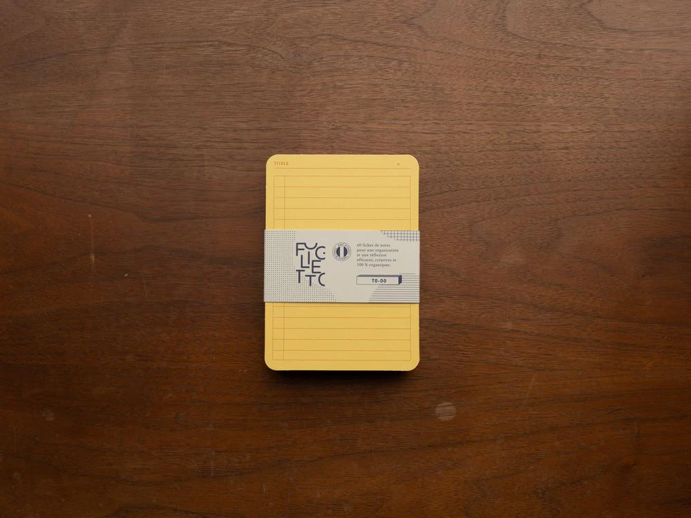 Foglietto - Memo Cards - Deck of 60 - A6 - To-Do (Blue/Pink/White/Yellow)