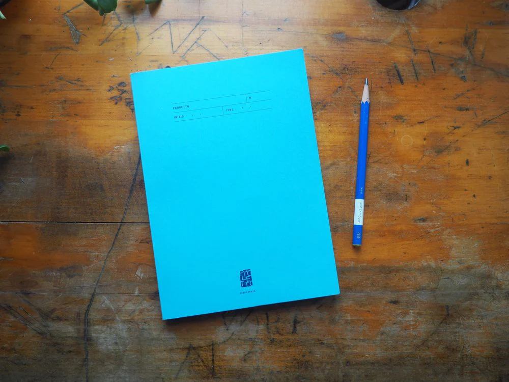 Foglietto - Nota Bene Notepad - 70 Sheets - A5 - Quadrato (Blue)