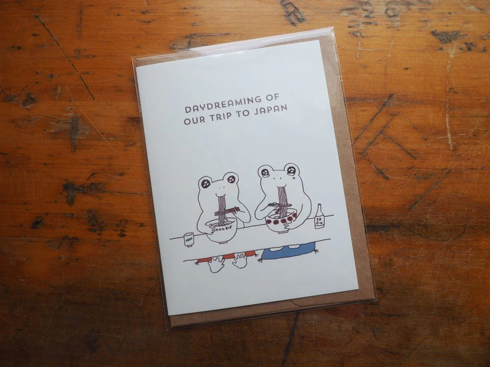 Foonie - Just Because Greeting Card - Our Trip to Japan - Image 2