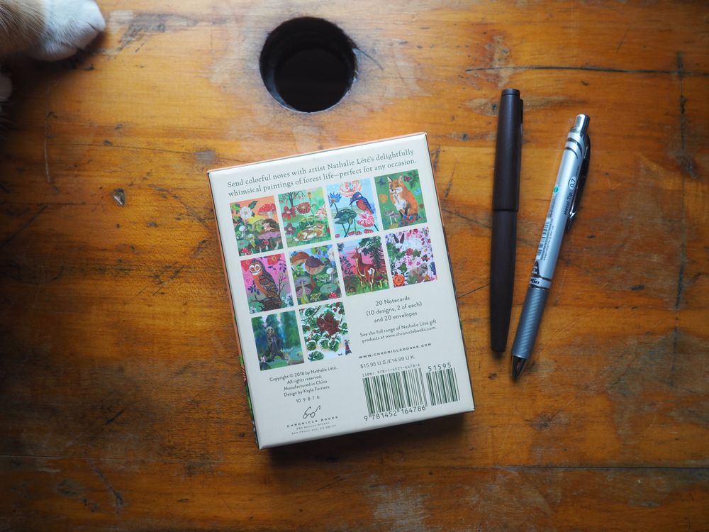 Forest Life Notes Set - 20 Notecards & Envelopes - Image 2