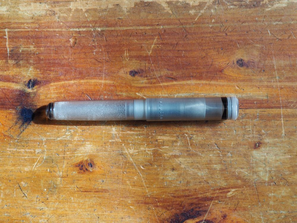 Franklin-Christoph Special Edition Pocket 20 Fountain Pen - Bronze - Wonder Pens Exclusive Clipless - Image 2