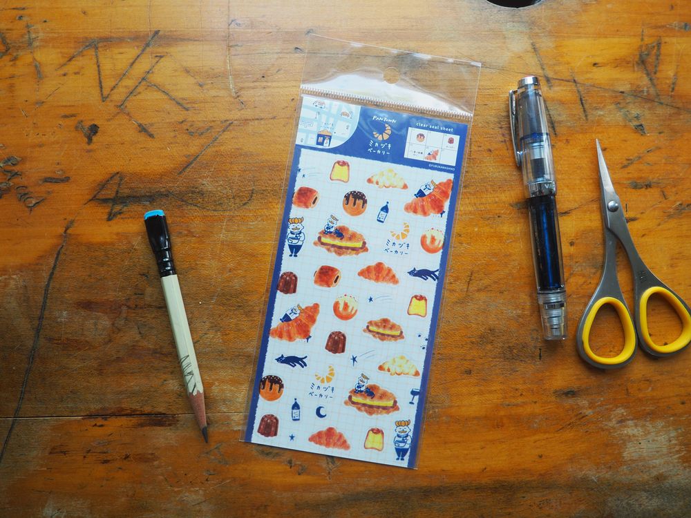 Furukawashiko - Transparent Stickers - 1 Sheet - Mikazuki Bakery
