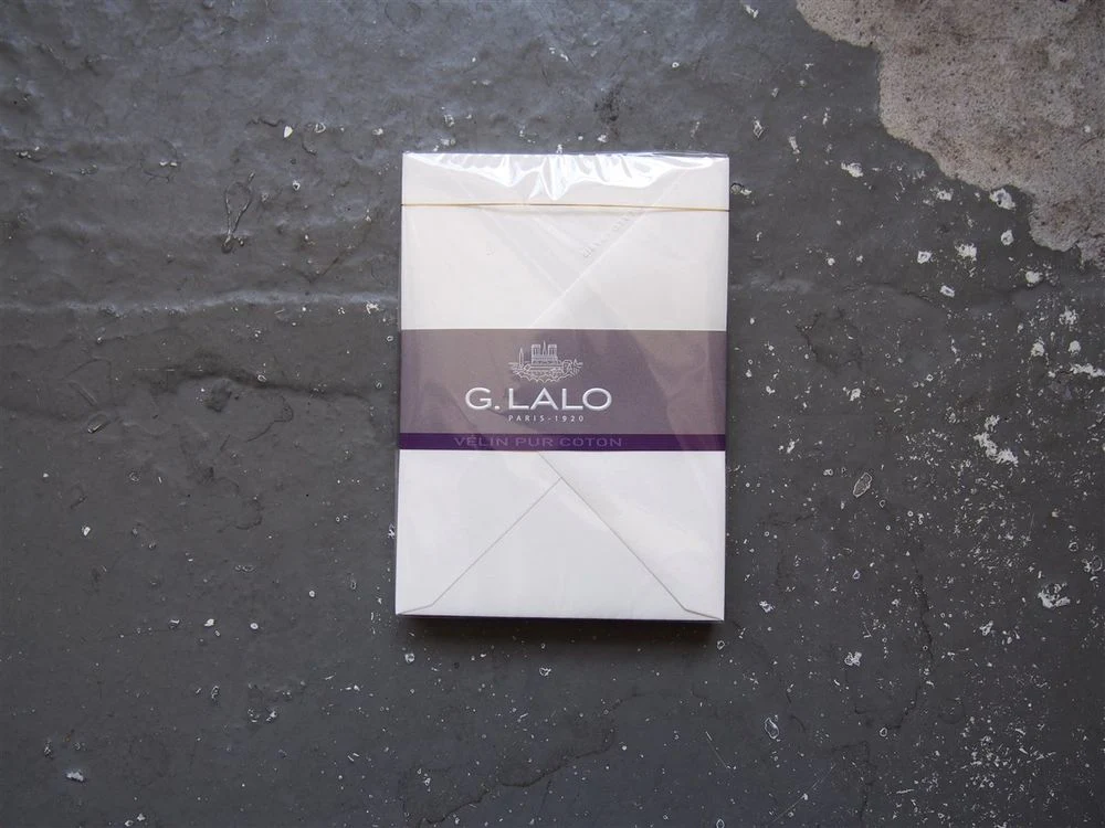 G. Lalo Velin Pur Coton Envelopes - A5