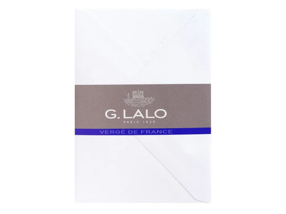 G. Lalo Verge de France - Extra White Envelopes (for A5)