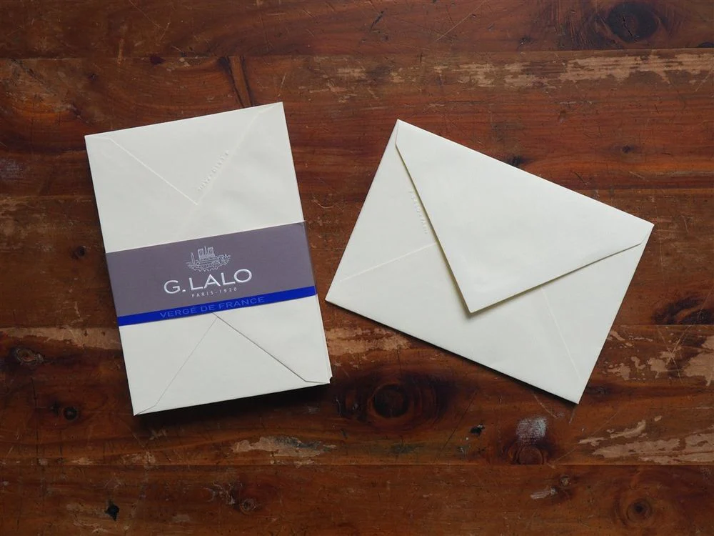 G. Lalo Verge de France - Ivory Envelopes (for A5) - Image 2