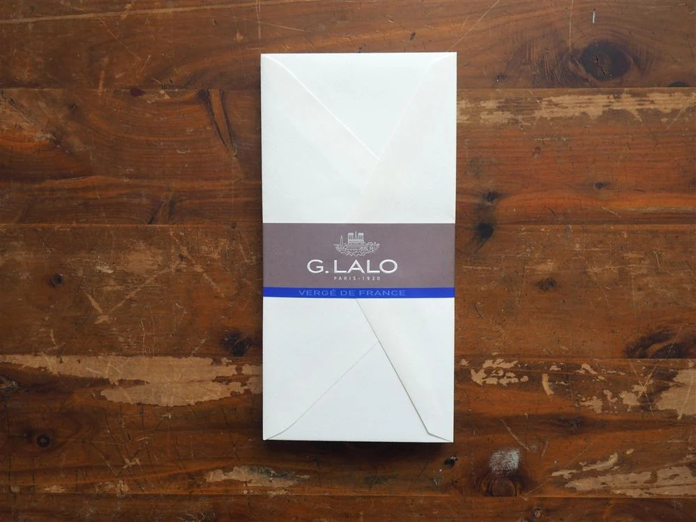 G. Lalo Verge de France - White Envelopes (for A4)