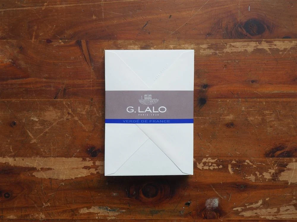 G. Lalo Verge de France - White Envelopes (for A5)