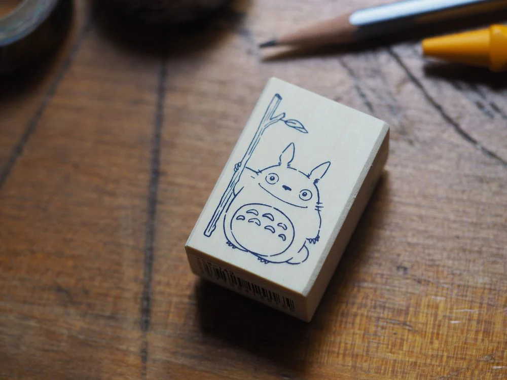 Ghibli x Masute no Aibou Rubber Stamp - My Neighbor Totoro  (TSW-143)