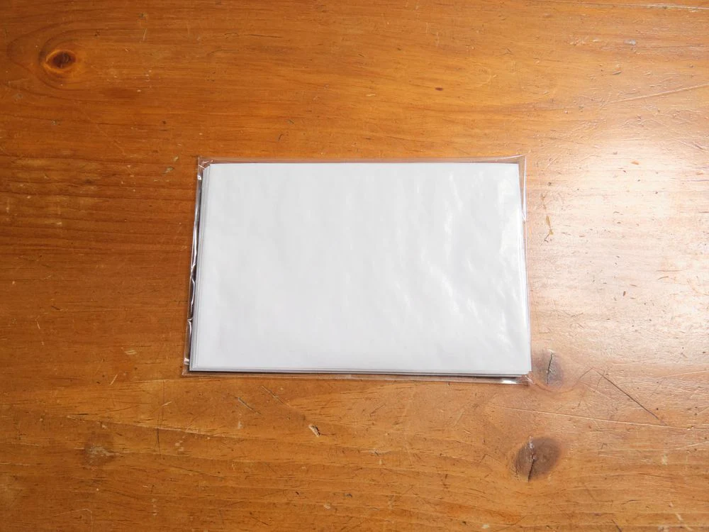 Glassine Envelopes 20 Pack - 4 1/8 x 6 1/4"