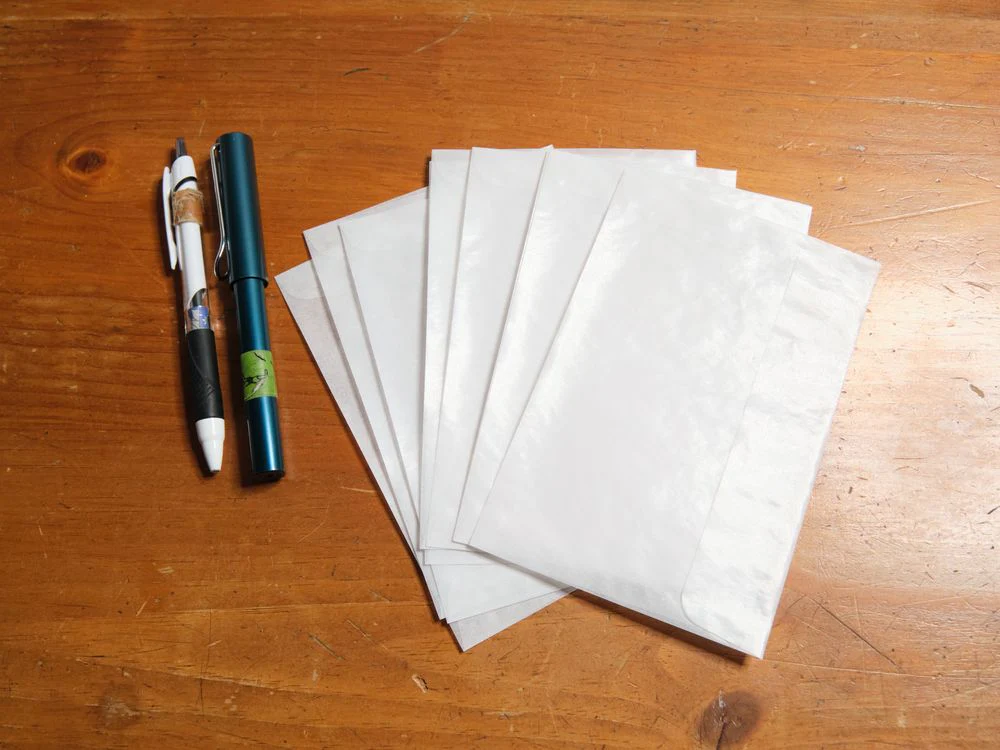 Glassine Envelopes 20 Pack - 4 1/8 x 6 1/4" - Image 2