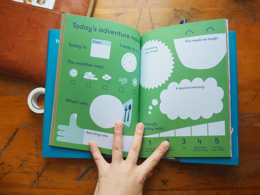 Go! (Blue): A Kids' Interactive Travel Diary and Journal - Image 3