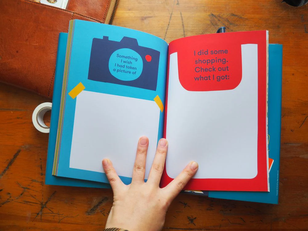 Go! (Blue): A Kids' Interactive Travel Diary and Journal - Image 4