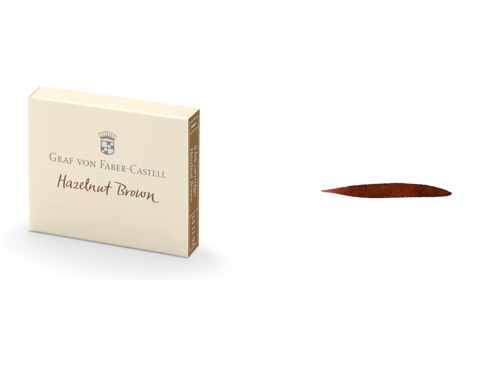 Graf Von Faber-Castell Cartridges - Hazelnut Brown