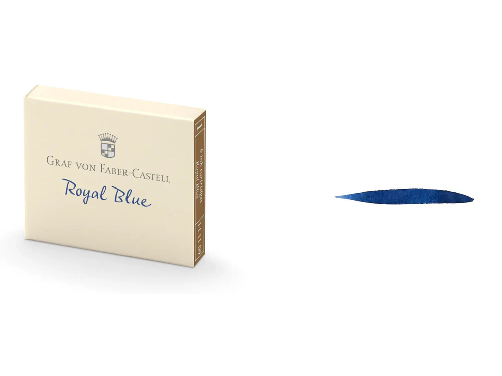 Graf Von Faber-Castell Cartridges - Royal Blue