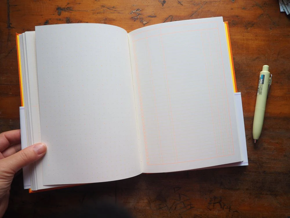 Grids & Guides - A Notebook for Visual Thinkers - Orange - Image 2